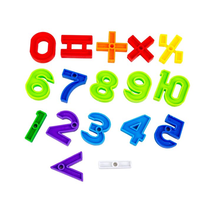 Klocki, Układanka + Karty Gra Logiczna, Nauka Liczenia I Matematyki,