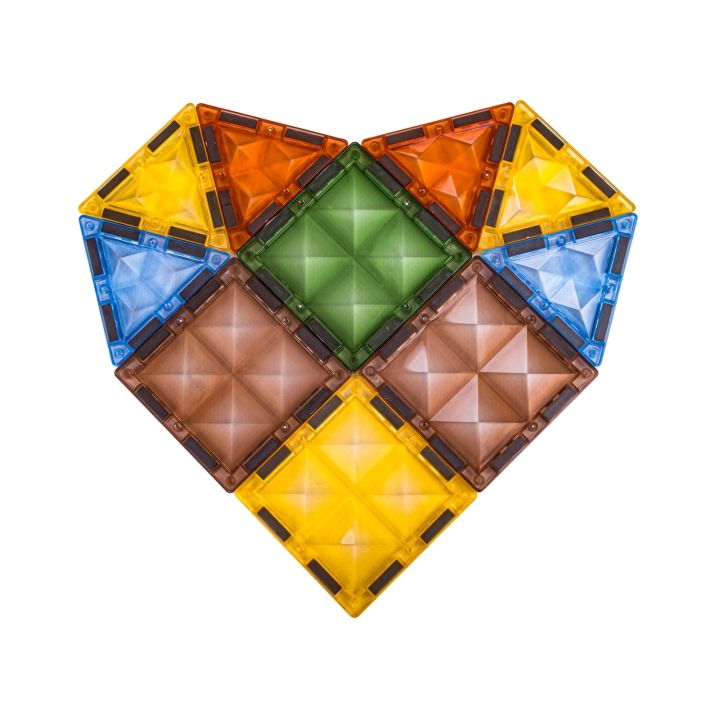 Konstrukcyjne Klocki Magnetyczne 55 Elementów