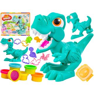 Kreatywny zestaw z masą plastyczną, ciastolina DINOZAUR + akcesoria