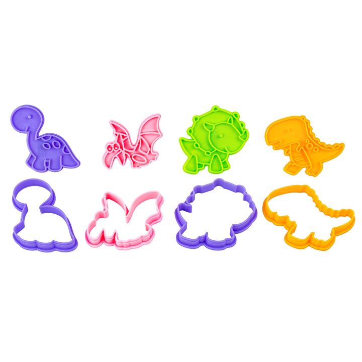 Kreatywny zestaw z masą plastyczną, ciastolina DINOZAUR + akcesoria