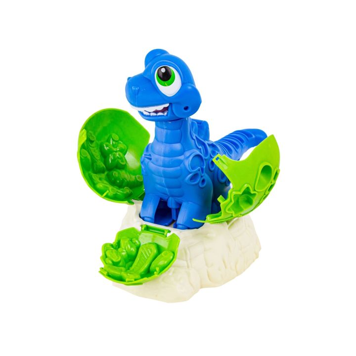 Kreatywny zestaw z masą plastyczną, ciastolina WYKLUWAJĄCY SIĘ DINOZAUR
