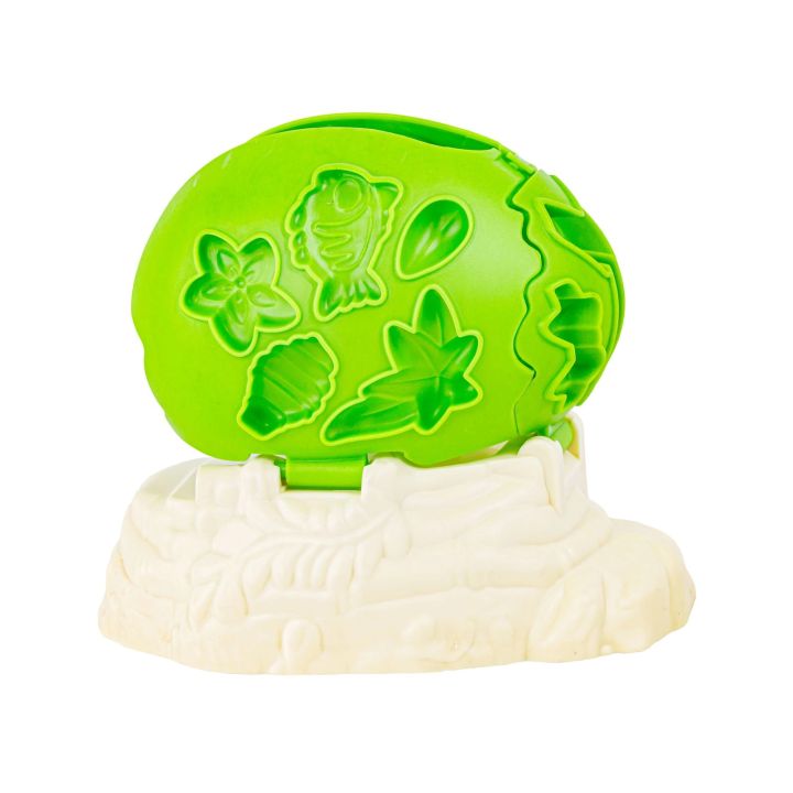 Kreatywny zestaw z masą plastyczną, ciastolina WYKLUWAJĄCY SIĘ DINOZAUR