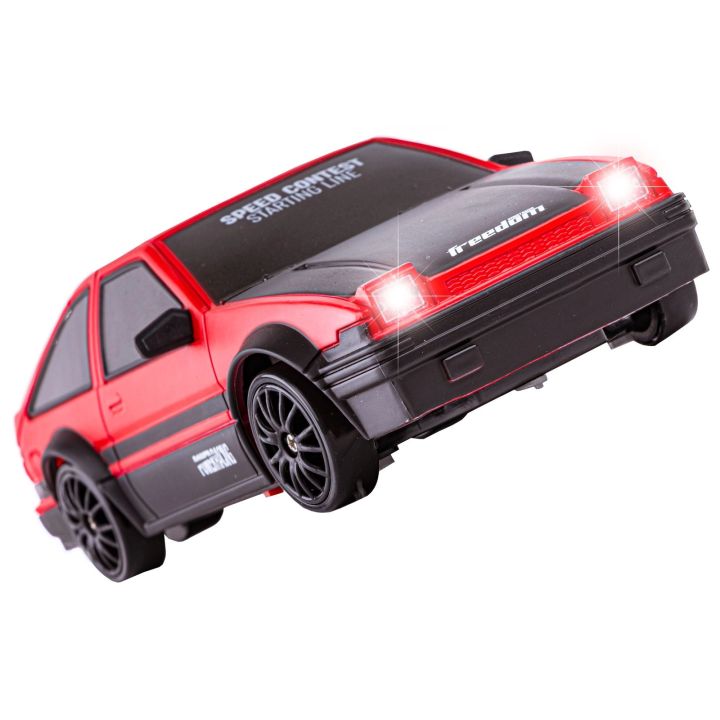 Samochód Do Driftu, Auto RC Drift 1:24 2,4 GHz 4WD CZERWONA TOYOTA