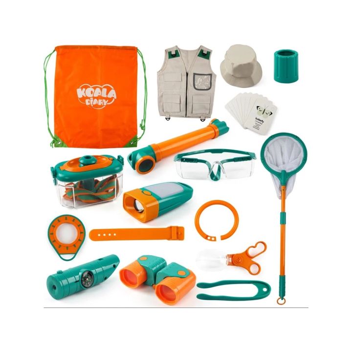 Zestaw podróżnika, małego odkrywcy  Siatka Na Motyle + akcesoria