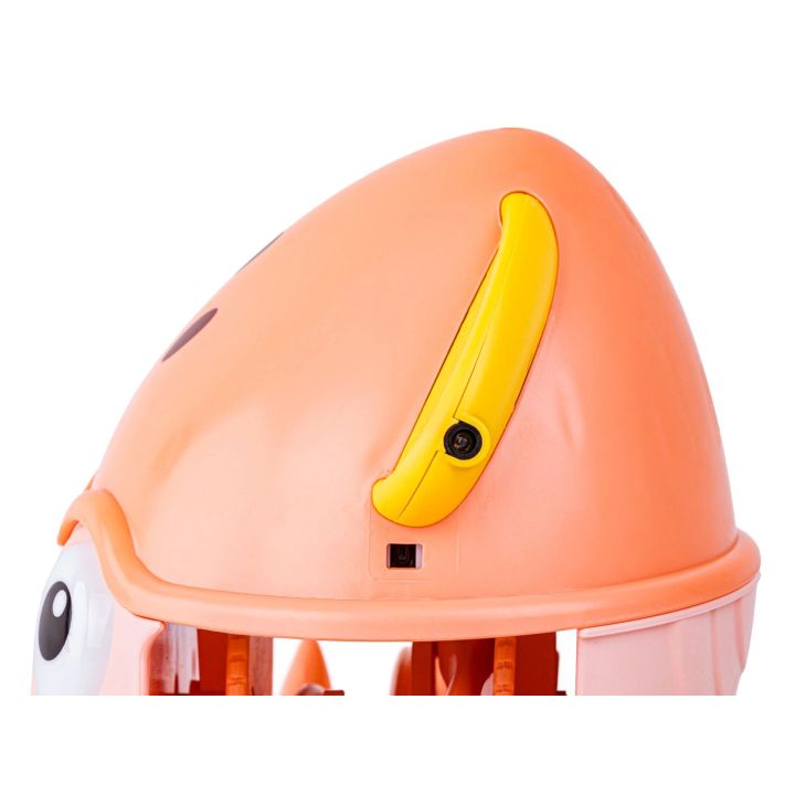 Uciekająca Pełzająca Ośmiornica, Interaktywna Zabawka, Świeci, Gra melodie Robot POMARAŃCZOWA