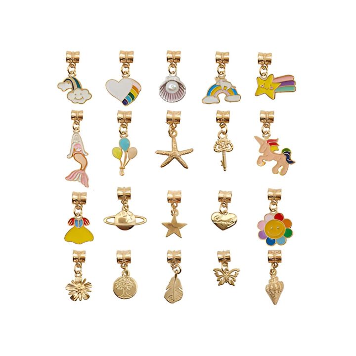 Zestaw Do Tworzenia Robienia Biżuterii, Bransoletek, Charmsy, Zawieszki, Koraliki TĘCZOWE KOLORY