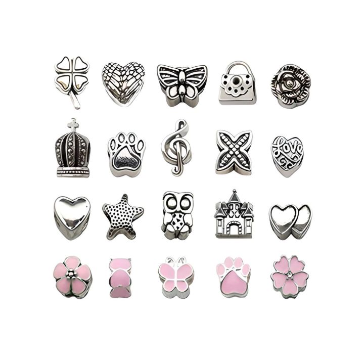 Zestaw Do Tworzenia Robienia Biżuterii, Bransoletek, Charmsy, Zawieszki, Koraliki 66el. ODCIENIE RÓŻU + Kosmetyczka