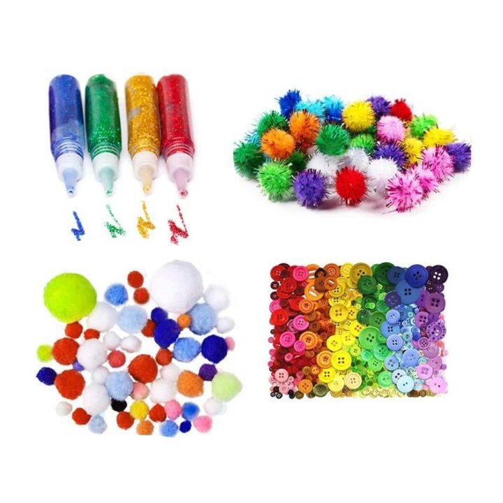 Kreatywny, plastyczny, duży zestaw dla dzieci, Rękodzieło