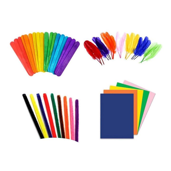 Kreatywny, plastyczny, duży zestaw dla dzieci, Rękodzieło