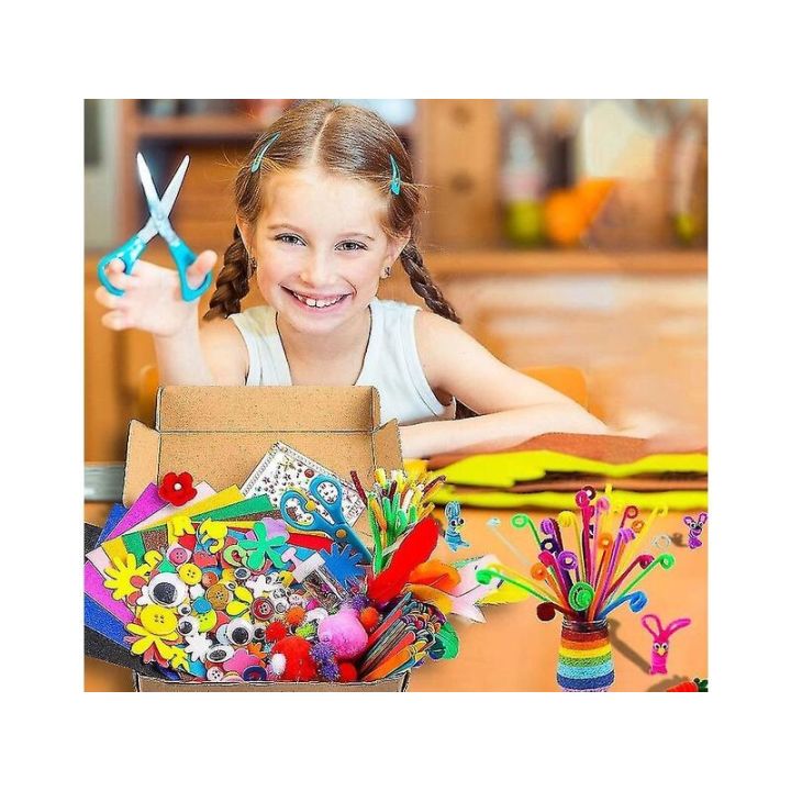 Kreatywny, plastyczny, duży zestaw dla dzieci, Rękodzieło