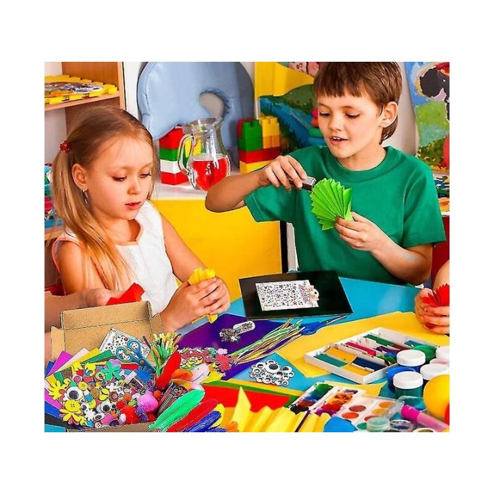Kreatywny, plastyczny, duży zestaw dla dzieci, Rękodzieło
