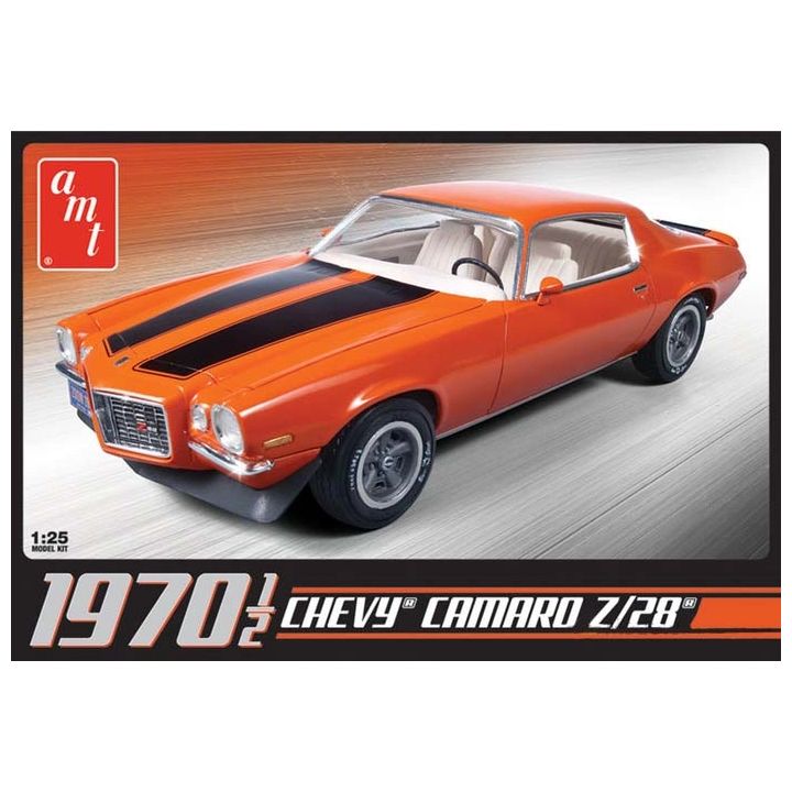 Camaro Z28 1970 1/2 – Klasyczny muscle car z USA | Model plastikowy do sklejania AMT (skala 1:25)