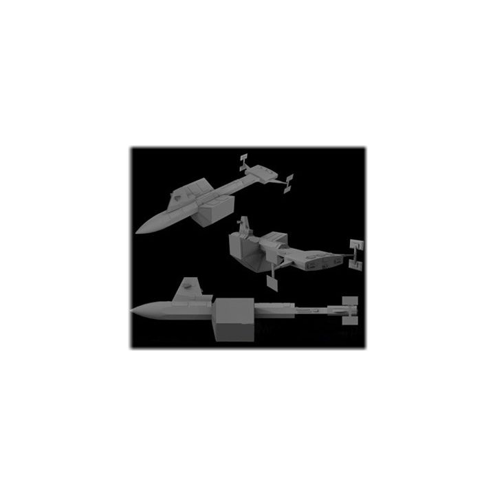 USS Enterprise Space Seed – Statek kosmiczny z serialu Star Trek | Model plastikowy do sklejania Polar Lights (skala 1:1000)