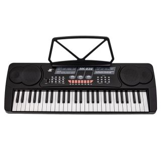 Keyboard Organy 54 Klawisze Zasilacz Mikrofon MK-632 Przecena 4
