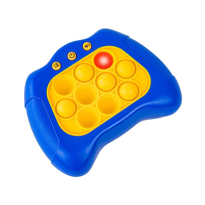 Zabawka Gra Elektroniczna Antystresowa Pop IT Sensoryczna, Wypychanka, Pad, Kontroler GRANATOWY Przecena 1